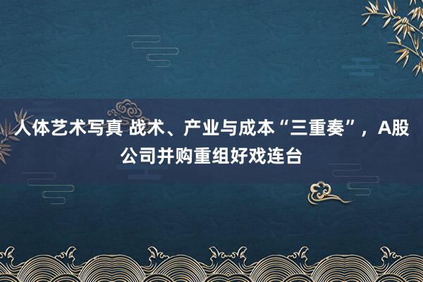 人体艺术写真 战术、产业与成本“三重奏”，A股公司并购重组好戏连台