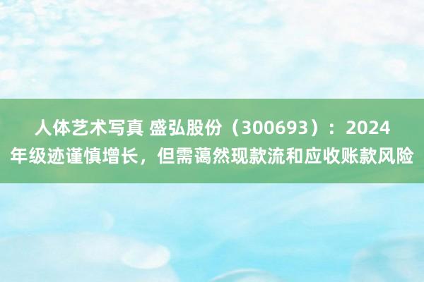 人体艺术写真 盛弘股份（300693）：2024年级迹谨慎增长，但需蔼然现款流和应收账款风险