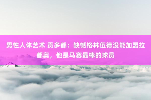 男性人体艺术 贡多都：缺憾格林伍德没能加盟拉都奥，他是马赛最棒的球员